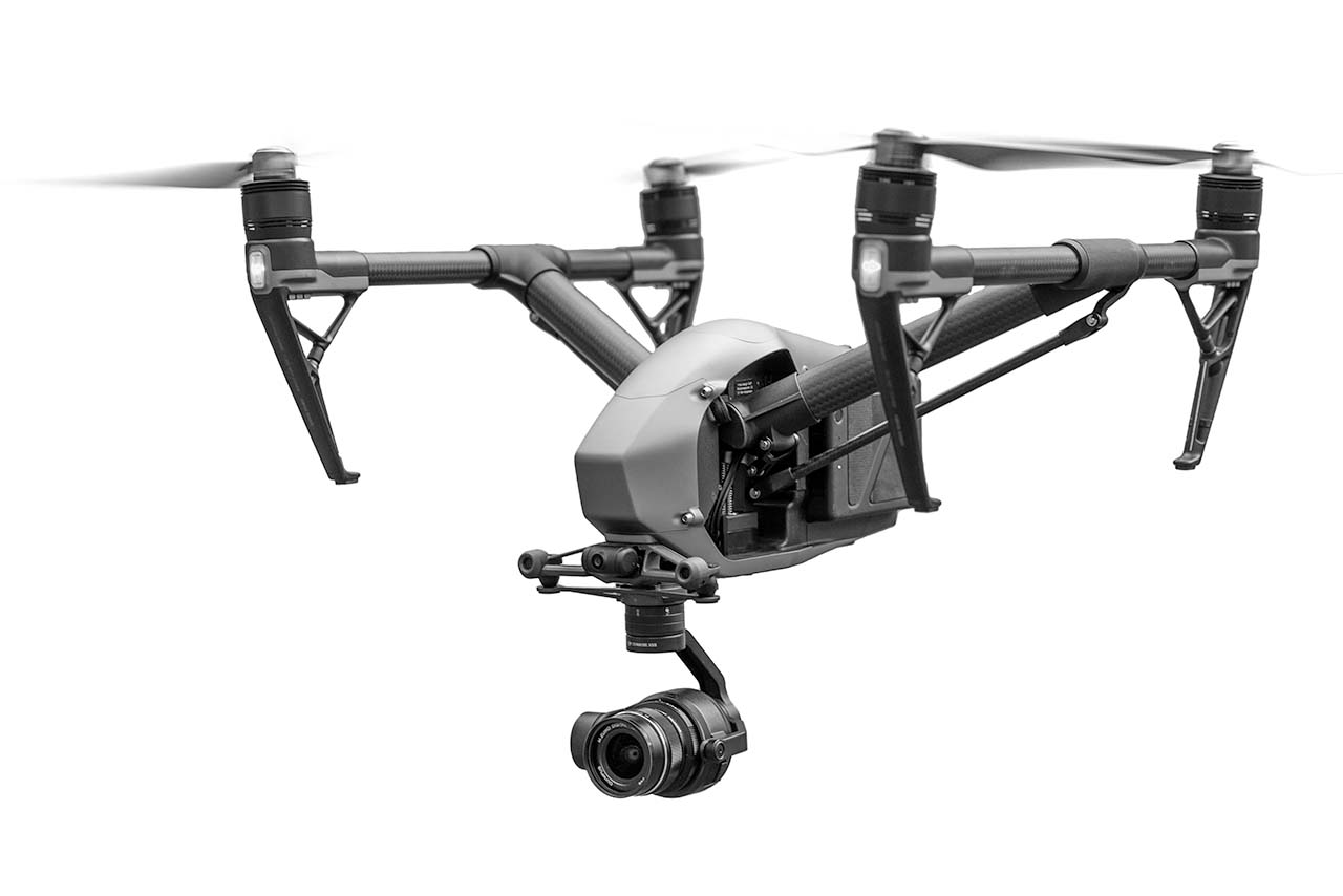 Drohne für Luftaufnahmen Videoproduktion